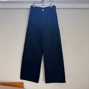 Jesse Kamm sailor pants navy blue size 2